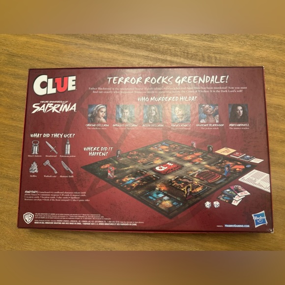 Clue Chilling Adventures of Sabrina Edition Board Game - Picture 2 of 9